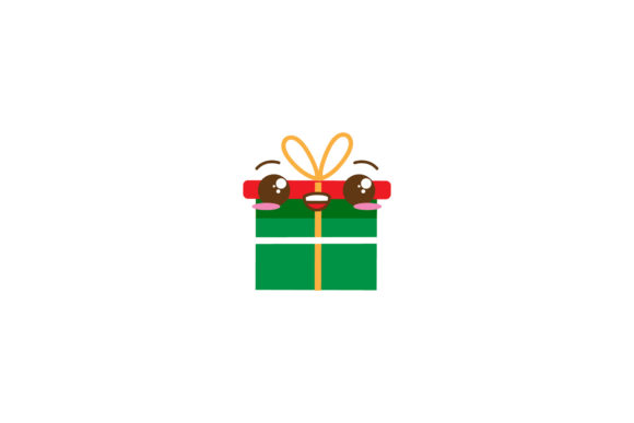 Christmas Cute Gift Vector Illustrations