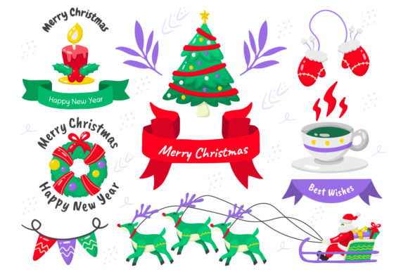 Christmas Elements Vol.12 Illustrations Review