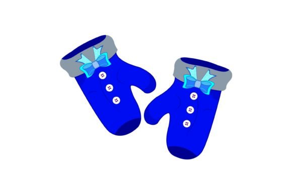 Christmas Gloves Blue 066 Embroidery Design Review