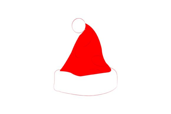 Christmas Hats Red 073 Illustration Review