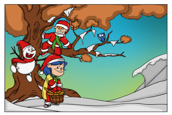 Christmas Story Illustrations