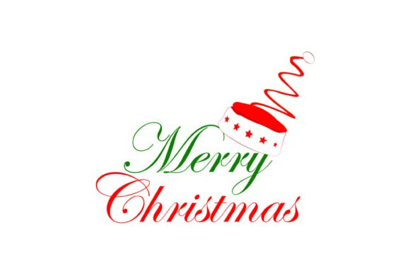 Merry Christmas Hat 085 Illustrations