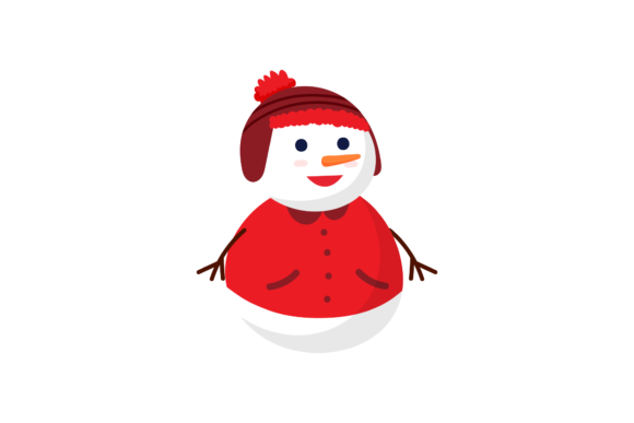 Snowman Character Christmas Illustrations